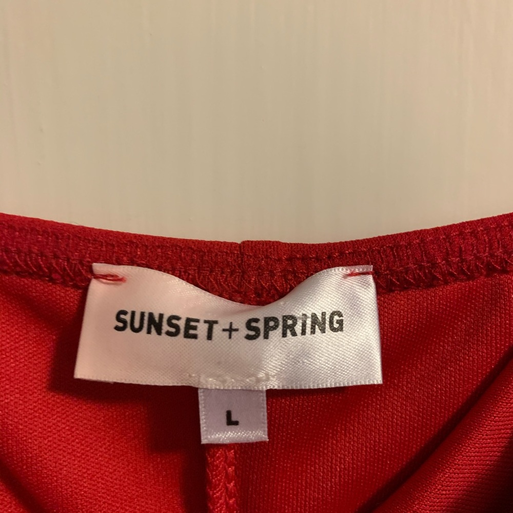 Sunset+Spring Ruffle Hem Dress - Picture 3 of 7